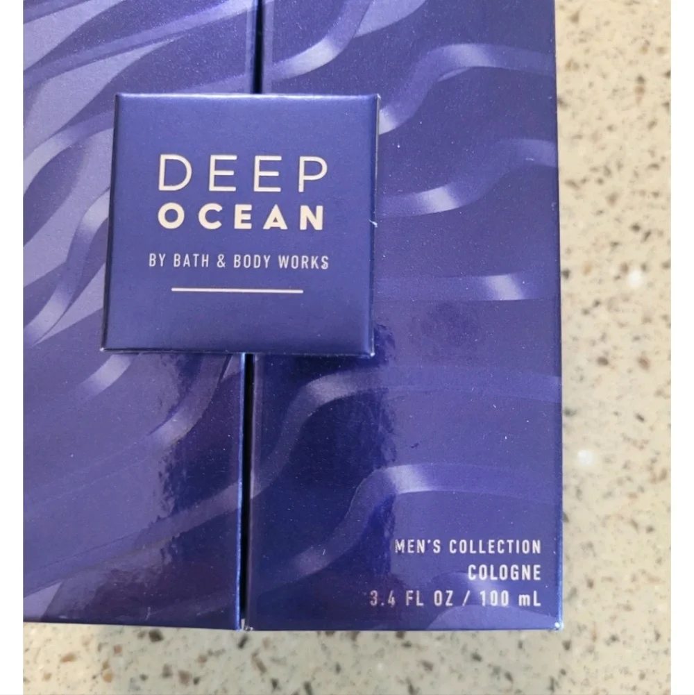 Bath & Body Works Deep Ocean Mens Collection Cologne 3.4 Fl Oz Discontinued HTF
